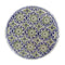 Lula 17.25" Suzani Ceramic Garden Stool