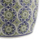 Lula 17.25" Suzani Ceramic Garden Stool