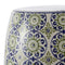 Lula 17.25" Suzani Ceramic Garden Stool