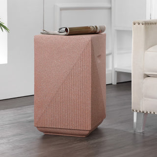 Adrian 20.75" Contemporary Minimalist Square Accent Table - JONATHAN Y