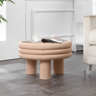 Rashida 13.5" Contemporary Minimalist Curvy Low Accent Table - JONATHAN Y