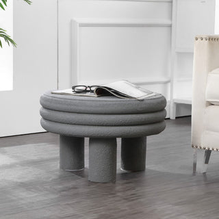 Rashida 13.5" Contemporary Minimalist Curvy Low Accent Table - JONATHAN Y