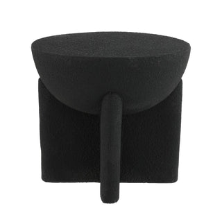 Brady 16.25" Minimalist Modern Drum Accent Table - JONATHAN Y