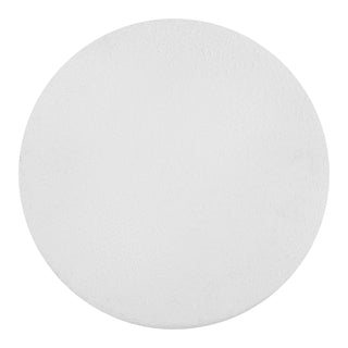 Brady 16.25" Minimalist Modern Drum Indoor/Outdoor Accent Table