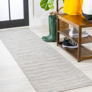 Ethan Modern Flatweave Solid  Area Rug - JONATHAN Y
