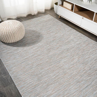 Ethan Modern Flatweave Solid  Area Rug - JONATHAN Y