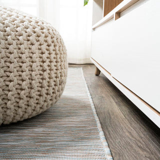 Ethan Modern Flatweave Solid  Area Rug