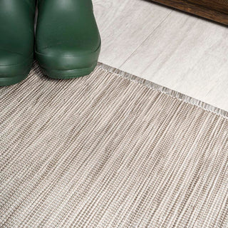 Ethan Modern Flatweave Solid  Area Rug