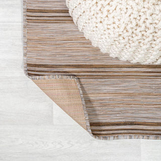 Bo Modern Farmhouse Wide Stripe Area Rug - JONATHAN Y