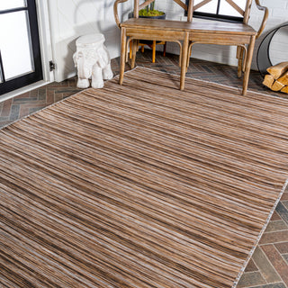Finn-2 Modern Farmhouse Pinstripe  Area Rug