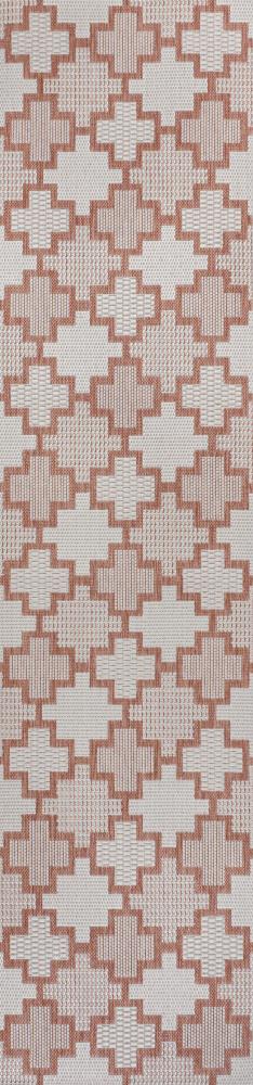 Cyrus Modern Geometric Tile Pattern Indoor/Outdoor Area Rug - JONATHAN Y