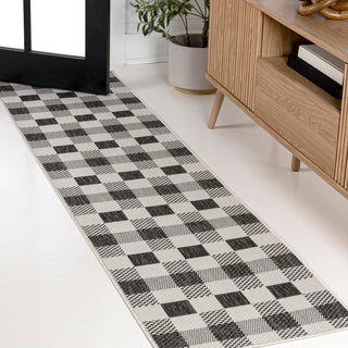 Darcy Traditional Geometric Bold Gingham Area Rug - JONATHAN Y
