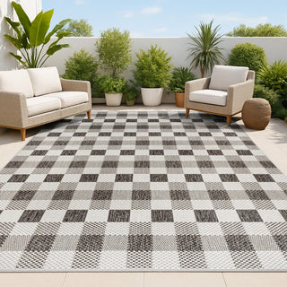 Darcy Traditional Geometric Bold Gingham Area Rug