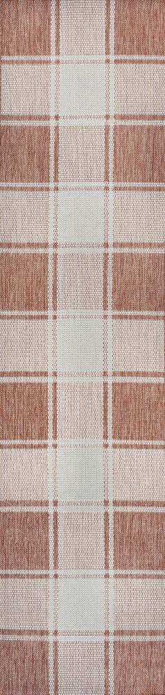 Sabine Traditional Farmhouse Bold Gingham Area Rug - JONATHAN Y