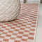 Aimee Traditional Cottage Checkerboard Indoor/Outdoor Area Rug