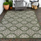 Amora Traditional Mediterranean Tile Design Indoor/Outdoor Area Rug