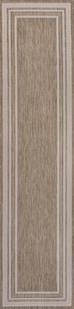 Lido Traditional Casual Pinstripe Border Area Rug - JONATHAN Y