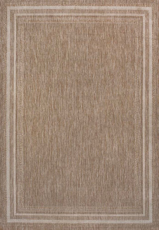 Lido Traditional Casual Pinstripe Border Area Rug - JONATHAN Y