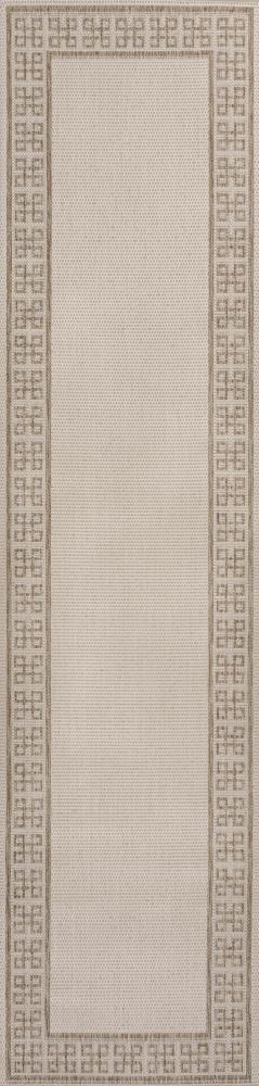 Athena Classic Geometric Border Indoor/Outdoor Area Rug - JONATHAN Y