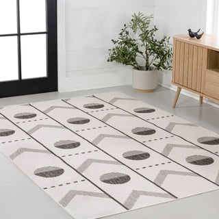 Soren Modern Geometric Indoor/Outdoor Area Rug