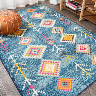 Tribal Love Geometric Area Rug - JONATHAN Y
