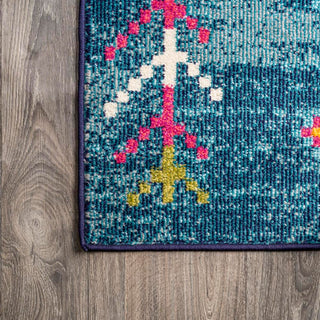 Tribal Love Geometric Area Rug - JONATHAN Y