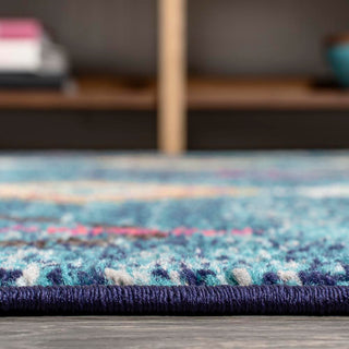 Tribal Love Geometric Area Rug - JONATHAN Y