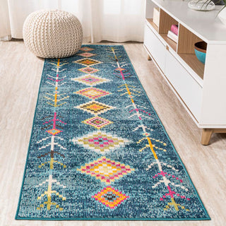 Tribal Love Geometric Area Rug - JONATHAN Y