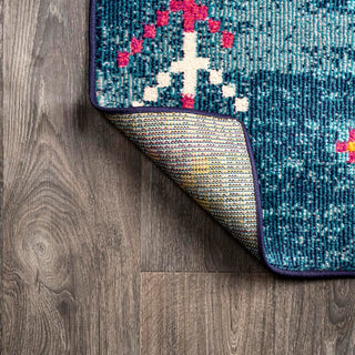 Tribal Love Geometric Area Rug - JONATHAN Y