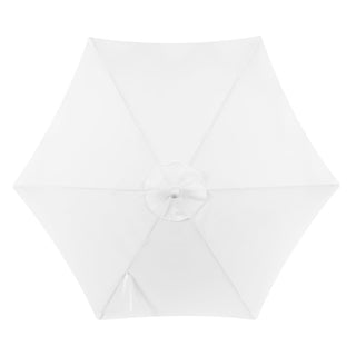 Collins 9 ft. Classic Cottage Tassel Market Patio Umbrella - JONATHAN Y