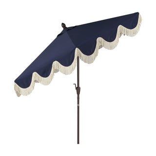 Collins 9 ft. Classic Cottage Tassel Market Patio Umbrella - JONATHAN Y