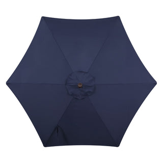 Collins 9 ft. Classic Cottage Tassel Market Patio Umbrella - JONATHAN Y