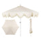 Collins 9 ft. Classic Cottage Tassel Market Patio Umbrella