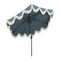 Collins 9 ft. Classic Cottage Tassel Market Patio Umbrella