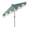 Collins 9 ft. Classic Cottage Tassel Market Patio Umbrella