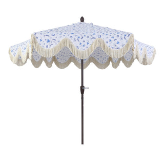Collins 9 ft. Classic Cottage Tassel Market Patio Umbrella