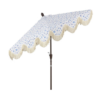 Collins 9 ft. Classic Cottage Tassel Market Patio Umbrella