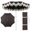 Black/Cream, White Pole