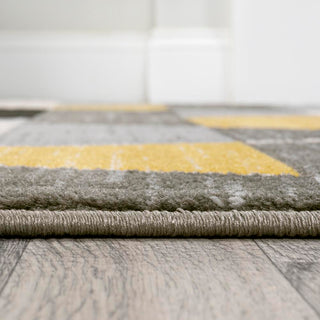 Kehoe Retro Diamonds Geometric Area Rug - JONATHAN Y