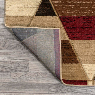 Kehoe Retro Diamonds Geometric Area Rug - JONATHAN Y