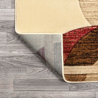 Tamara Retro Abstract Arches Area Rug - JONATHAN Y