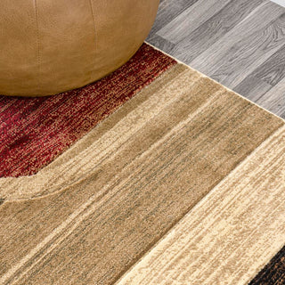 Tamara Retro Abstract Arches Area Rug - JONATHAN Y