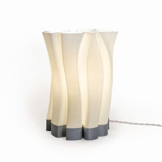Flame Modern Bohemian Plant-Based PLA 3D Printed Dimmable LED Table Lamp - JONATHAN Y