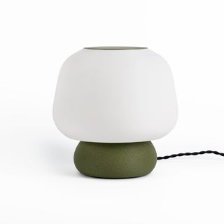 Mushroom Modern Classic Plant-Based PLA 3D Printed Dimmable LED Table Lamp - JONATHAN Y