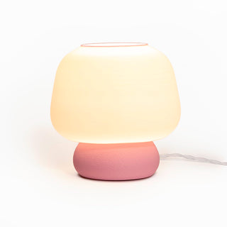 Mushroom Modern Classic Plant-Based PLA 3D Printed Dimmable LED Table Lamp - JONATHAN Y