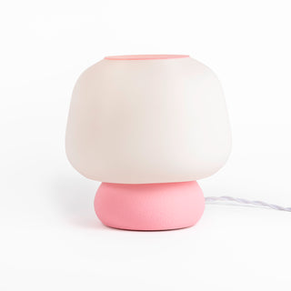 Mushroom Modern Classic Plant-Based PLA 3D Printed Dimmable LED Table Lamp - JONATHAN Y