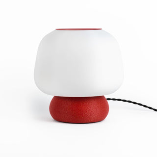 Mushroom Modern Classic Plant-Based PLA 3D Printed Dimmable LED Table Lamp - JONATHAN Y