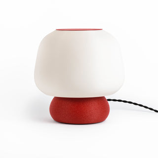 Mushroom Modern Classic Plant-Based PLA 3D Printed Dimmable LED Table Lamp - JONATHAN Y