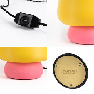 Mushroom Modern Classic Plant-Based PLA 3D Printed Dimmable LED Table Lamp