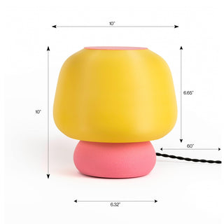 Mushroom Modern Classic Plant-Based PLA 3D Printed Dimmable LED Table Lamp